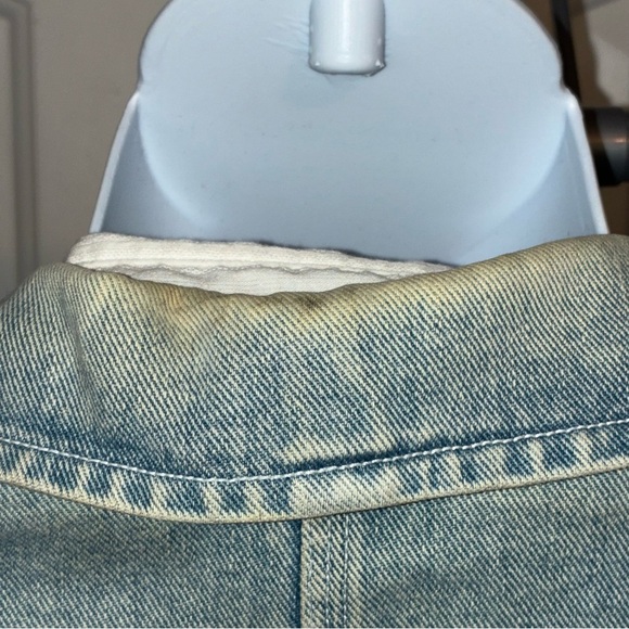 Lauren Ralph Lauren Petite Denim Chore Barn Jacket Small Vintage 80’s 90’s - Picture 7 of 12